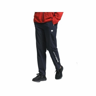デサント DESCENTE HEATNAVI ヒートナビ ロングパンツ 石川祐希着用 メンズ ネイビー 紺 スポーツ トレーニング ロング パンツ DMMUJG30-NV