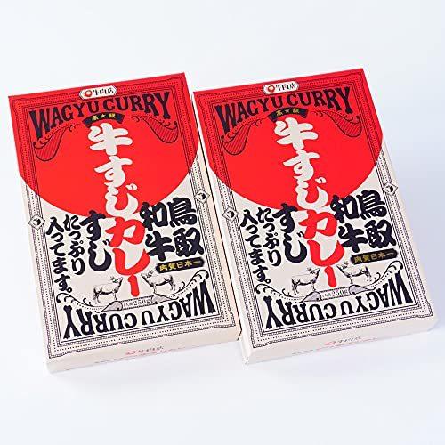 鳥取和牛 牛すじカレー レトルト 250g 2箱セット 鳥取県 ご当地カレー お試し レトルトカレー カレールー