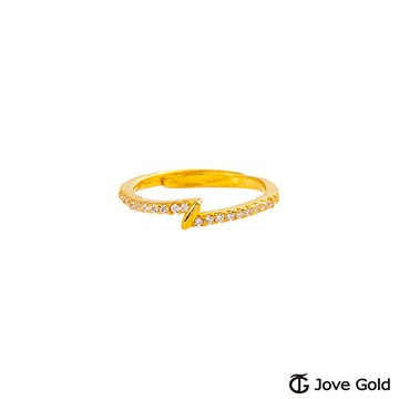Jove gold JoveGold漾金飾 嘉賓黃金戒指