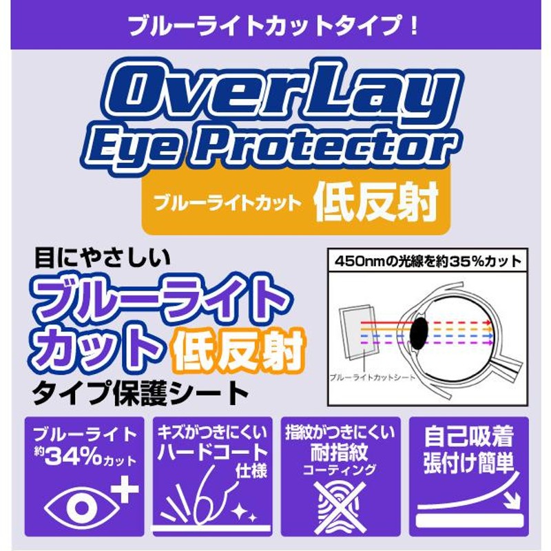 SOURCENEXT KAIGIO MeePet 保護 フィルム OverLay Eye Protector 低