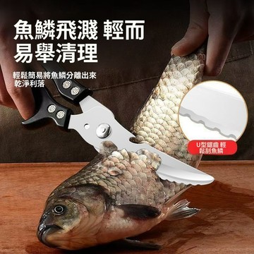 免運費🚀廚房專用多功能食物剪 不鏽鋼鋒利殺魚剪刀 剪雞鴨鵝骨頭 強力雞骨剪 特大號 廚房料理剪刀 骨頭剪🔥XCF