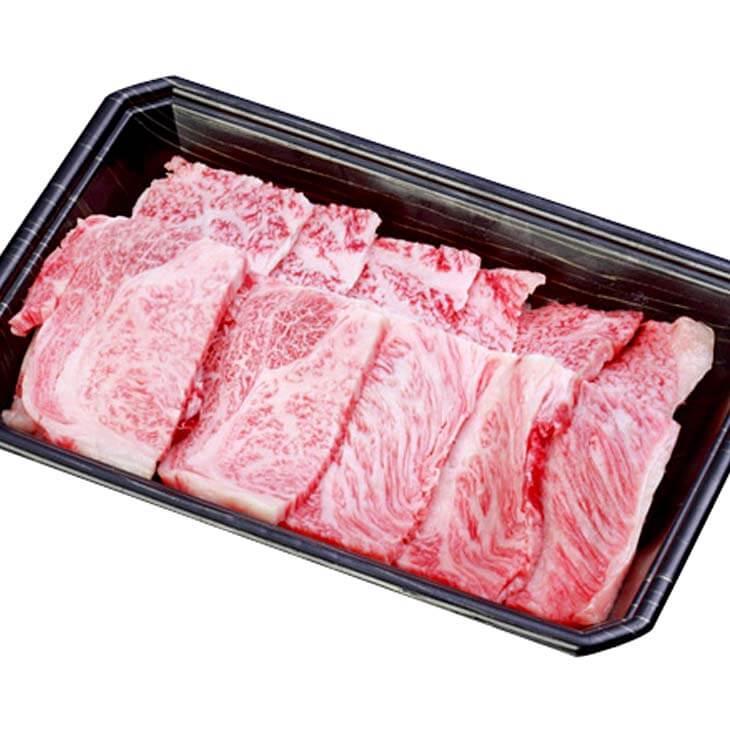 黒毛和牛 国産 牛肉 焼肉 鹿児島県産黒毛和牛肩ロース焼肉セット 200g × 2パック 牛 肉 ロース 肩ロース セット ギフト 贈答 鹿児島 送料無料 ナンチク かご…