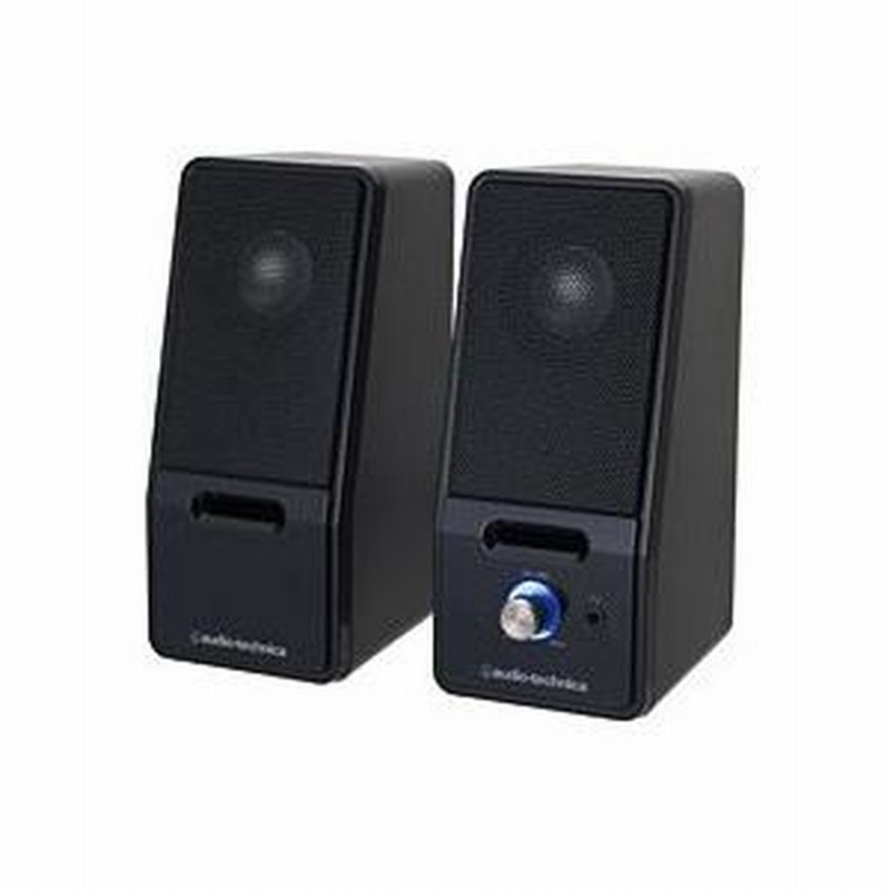 新規購入 audio-technica オーディオテクニカ AT-SP121 BK アクティブ スピーカー・ウーファー