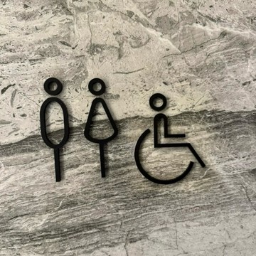 設計師款廁所洗手間淋浴間幼兒馬桶尿布台無障礙馬桶母嬰室兒童安全座工具間 餐廳 標示牌 指示牌 商業空間 辦公大樓