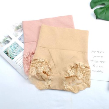 滿2條包郵~純棉高腰收腹內褲女產后塑身暖宮提臀緊身大碼三角褲頭