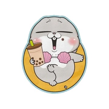 造形滑鼠墊-好想兔