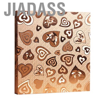 jiadass 活頁相冊皮革圖片集家居裝飾餐桌收納冊經典時尚設計（香檳金）