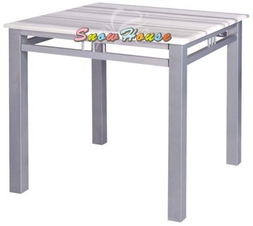 ╭☆雪之屋居家生活館☆╯1016-05/08 602 2公分厚烤銀石面餐桌/飯桌