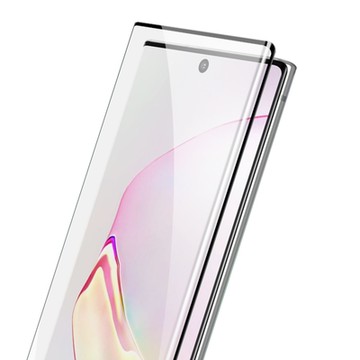 三星 Note10+ 全屏觸控曲面全膠9H鋼化膜手機保護貼 Note10+保護貼