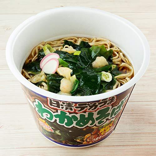 日清食品 デカうま わかめそば 106g ×12個