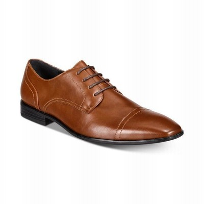 アルファ アルファニ メンズ スニーカー シューズ Men s Quincy Cap-Toe Lace-Up Shoes