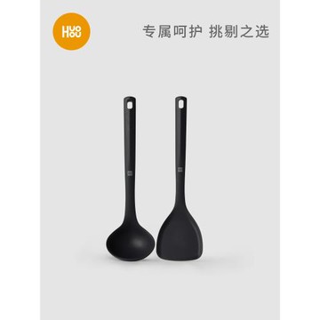 火候不粘鍋硅膠鏟勺炒菜鏟子湯勺一體硅膠成型