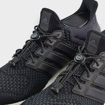 Aholic 壓釦免綁鞋帶 - 反光黑