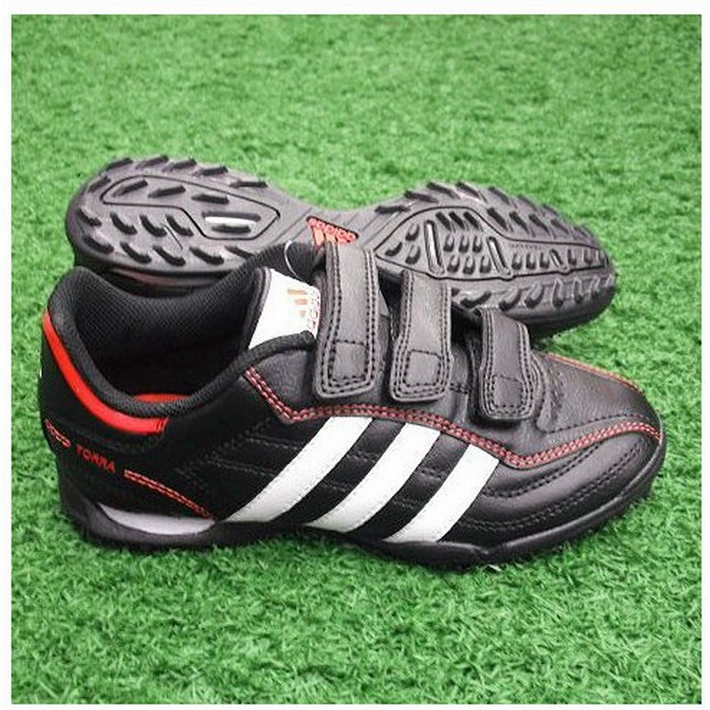 トーラ5 ワイド Tf J V ブラック ホワイト ポピー Adidas アディダス サッカージュニアトレーニングシューズg 通販 Lineポイント最大0 5 Get Lineショッピング