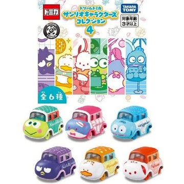 TOMICA Dream TOMICA三麗鷗家族小汽車抽抽樂 第四彈 東海模型