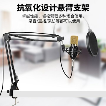 【爆款】BM700電容麥克風麥克風恩平工廠批發【Snowbelle優選】