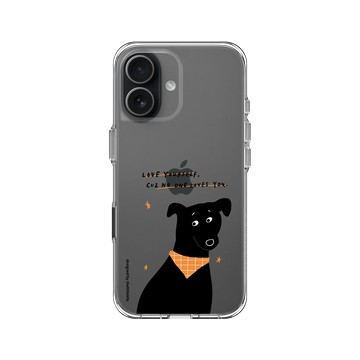iPhone 17 Clear Case（相機按鈕） 透明 - 小犬工作室 The little K9s - Love yourself.