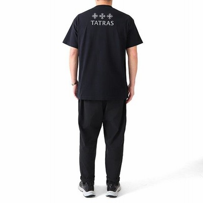 TATRAS タトラス バックロゴ 胸ポケット Tシャツ MTAT21S8122-M