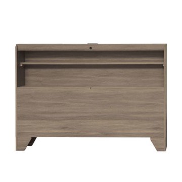 文創集 雅樂加6尺雙人加大夜燈插座加高床頭箱(四色可選)-182x20x110cm免組