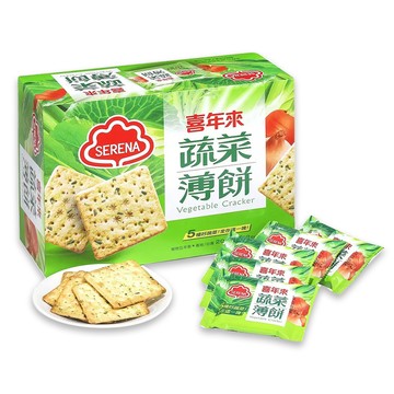 喜年來 蔬菜薄餅(美式賣場)(20公克x52入/箱)