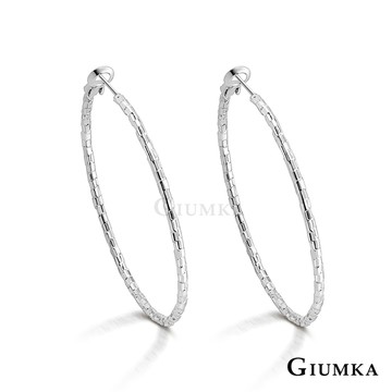 GIUMKA 格紋圈圈耳針式耳環 多款任選 MF020009-1