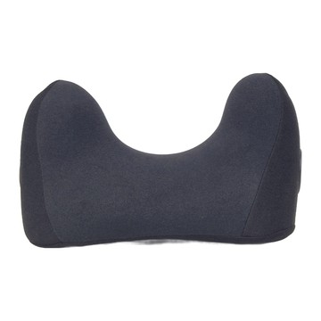 車用U形記憶棉頸枕 - 黑色 透氣面料 德國BASF內芯  1個