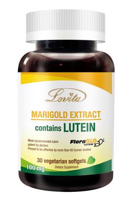 【Lovita愛維他】金盞花萃取物素食軟膠囊（30顆/瓶）