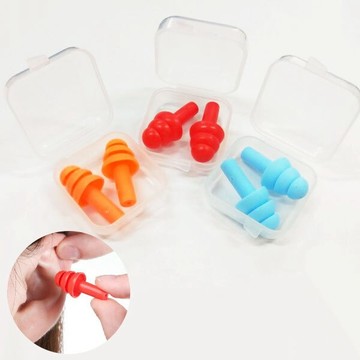 螺旋耳塞-盒裝 聖誕樹耳塞 防塵耳塞 隔音子彈耳塞 防噪音 防打呼聲 贈品禮品