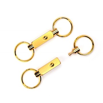 【豆醬小舖】快速分離扣鑰匙圈 快速拆卸 鑰匙圈 鑰匙環扣 鑰匙扣 分離可卸扣 快脫扣 雙環鑰匙圈釦 子母扣 快分扣 快拆