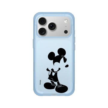 iPhone 18 Pro SolidX 晴空藍 - 迪士尼-米奇 Mickey - 黑標款-米奇只有黑色