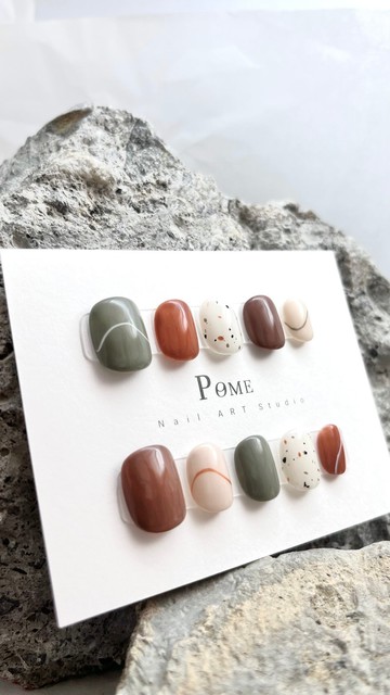 手工穿戴甲 | 日系古著 璞綠