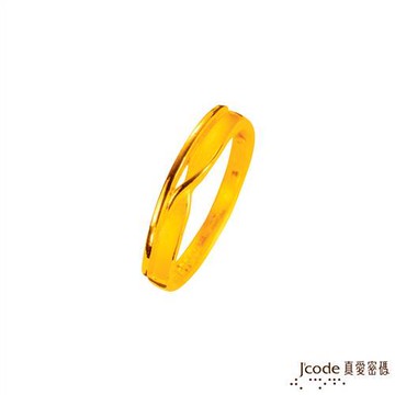 Jcode真愛密碼 愛慕黃金女戒指