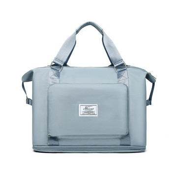 喵汪森林 超大容量多功能旅行袋  41 x 19 x 35cm  藍色