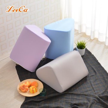 【LooCa】吸濕排汗萬用三角靠墊(3色任選)