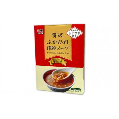 ふるさと納税 気仙沼市 気仙沼産　贅沢ふかひれ濃縮スープ(醤油味)200g×10箱