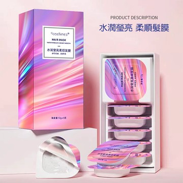 台灣出貨 Rosetimes  玫瑰時代氨基酸髮膜 六入一組 柔順深水泡彈護髮素 髮膜 頭髮護理 獨立包裝 燙染修護護
