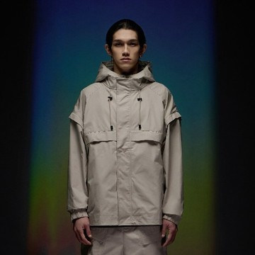【BLACK LABEL】防潑水連帽外套 連帽外套 輕薄外套 運動外套 春夏外套 薄外套 外套 女 外套男 外套 風衣