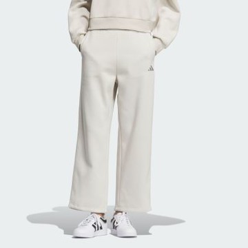 adidas 愛迪達 長褲 女 運動褲 寬鬆 亞規 FLEECE PNT 灰 KC0051(L5159)