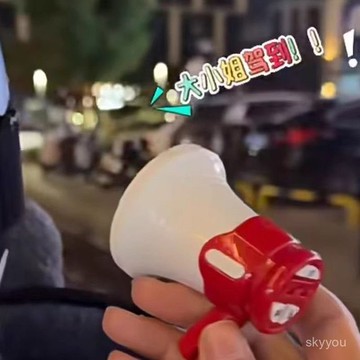 🔥臺灣出貨🔥【價】大聲公錄音小喇叭網紅可愛鑰匙扣書包掛件小賣部 BTK8