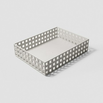 2件88折 LECO積木系列收納籃 L28xW21xH6.5cm 無印風 台灣製