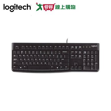 Logitech羅技 USB有線鍵盤K120【台灣公司貨】【愛買】