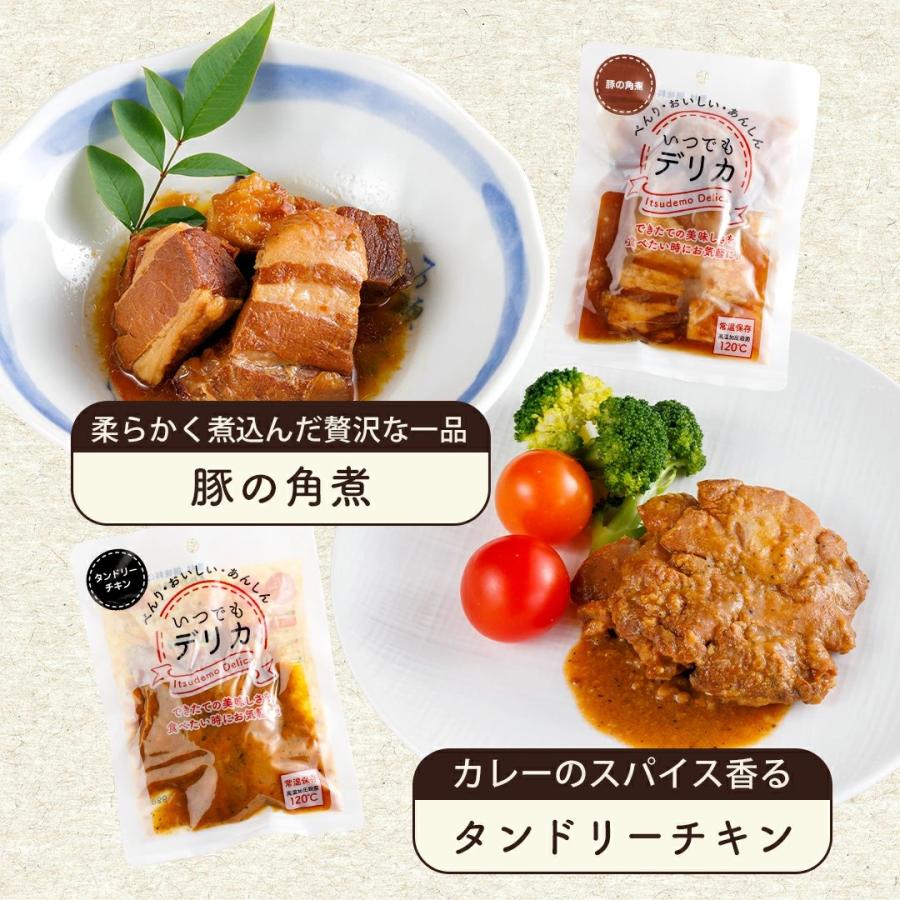 レトルト食品 総菜 総菜セット おかず 詰め合わせ 弁当 総菜 レトルト 常温保存 ごぼう牛肉のしぐれ煮 いつでもデリカ