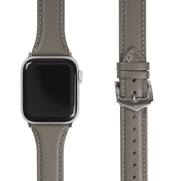 SINJIMORU 智能手錶纖薄皮革錶帶  異位  1個  蘋果手錶 38 / 40 / 41 毫米