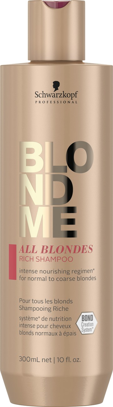 Schwarzkopf Professional BlondMe All Blondes Rich Shampoo 300ml