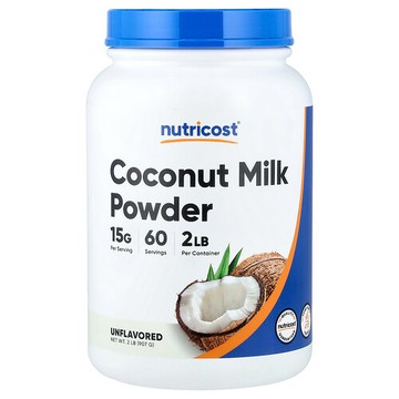 Nutricost, 椰奶粉，原味，32.4 盎司（907 克）