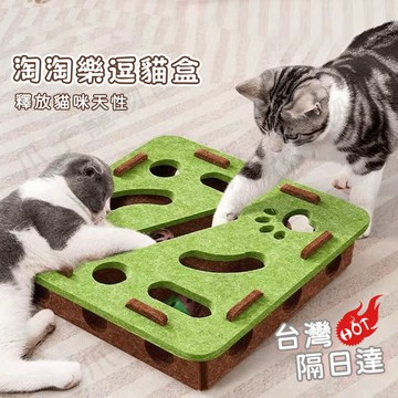 【桃園現貨】貓咪自嗨 寵物益智玩具 軌道鈴鐺轉盤 迷宮貓抓板玩具 鈴鐺逗貓棒 貓咪解悶神器 耐爪耐磨 防憂鬱抓不壞
