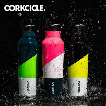 【CORKCICLE 酷仕客】層次系列三層真空運動易口瓶600ml-珍珠綠