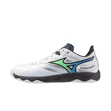 Mizuno Wave Medal Neo [81GA232531] 男女 桌球鞋 室內運動 訓練 白 黑