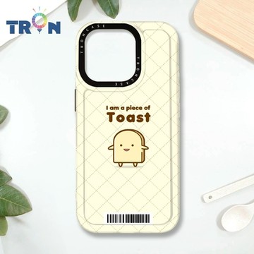 TRON IPHONE 16 PRO 吐司麵包君心情系列 防摔 MAGSAFE 磁吸 太空載具殼 透黑 手機殼