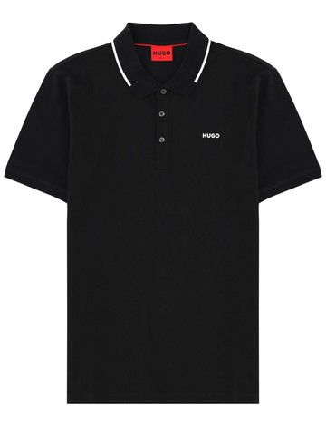 hugo polo with logo